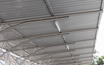 installing Broomhill Bank metal roofing